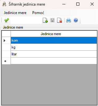 Jedinice mere