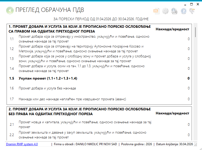 PO PDV