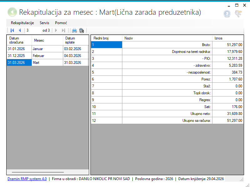 Rekapitulacija